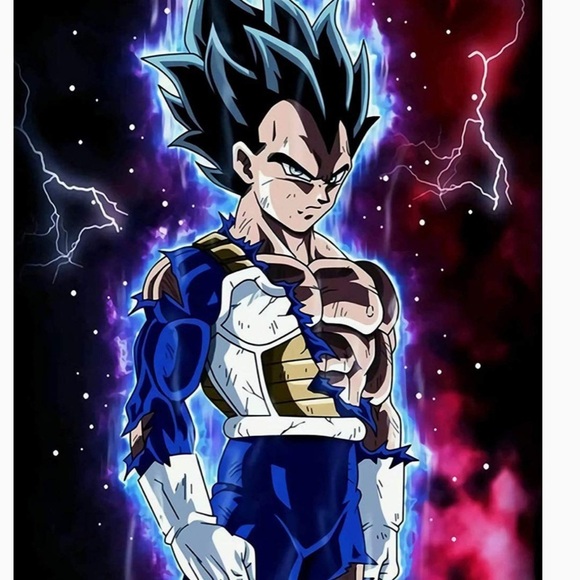 Diamond Painting - Dragon Ball Z Vegeta Poster - Picture 7 of 7